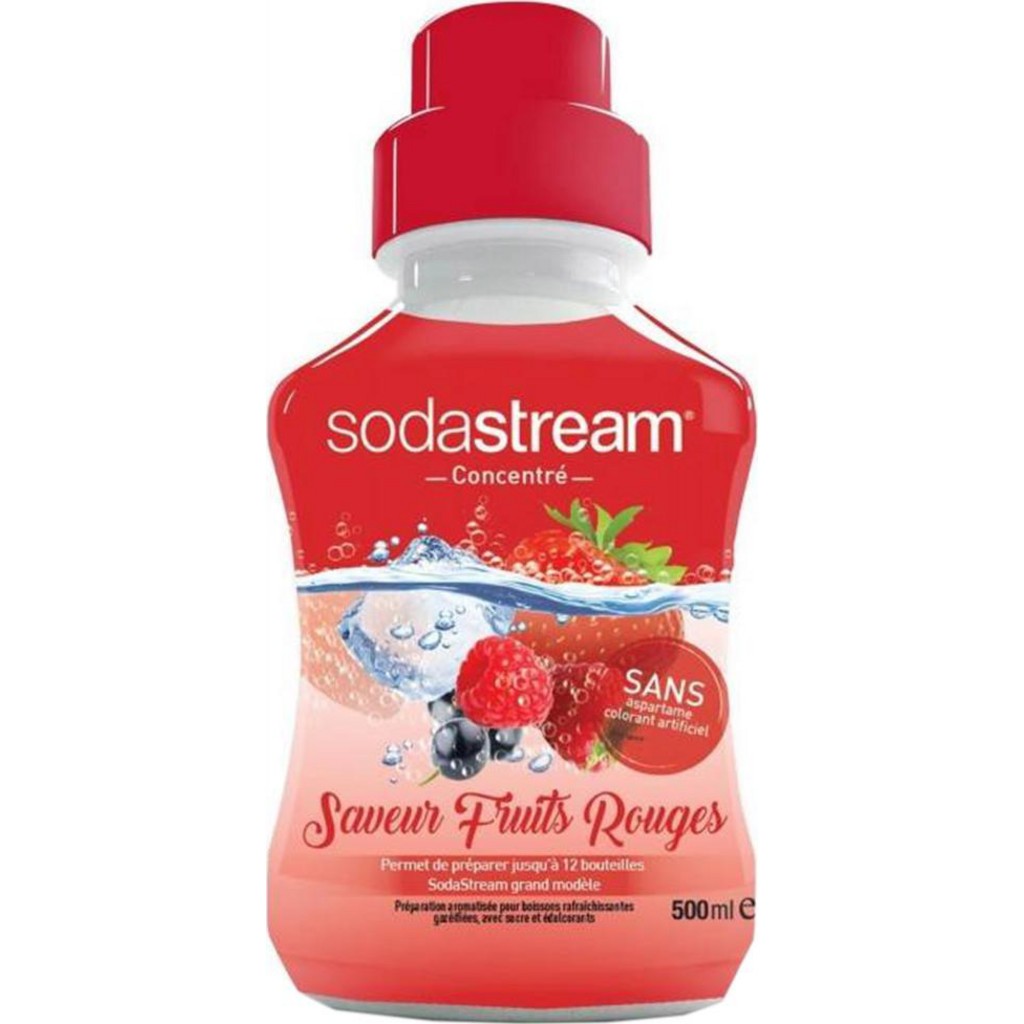 LOT DE 4 - SODASTREAM Concentré saveur Limonade 500 ml