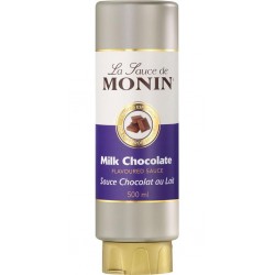 Monin Sauce Chocolat au Lait 50cl (lot de 3)