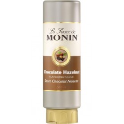 Monin Sauce Chocolat Noisette 50cl (lot de 3)