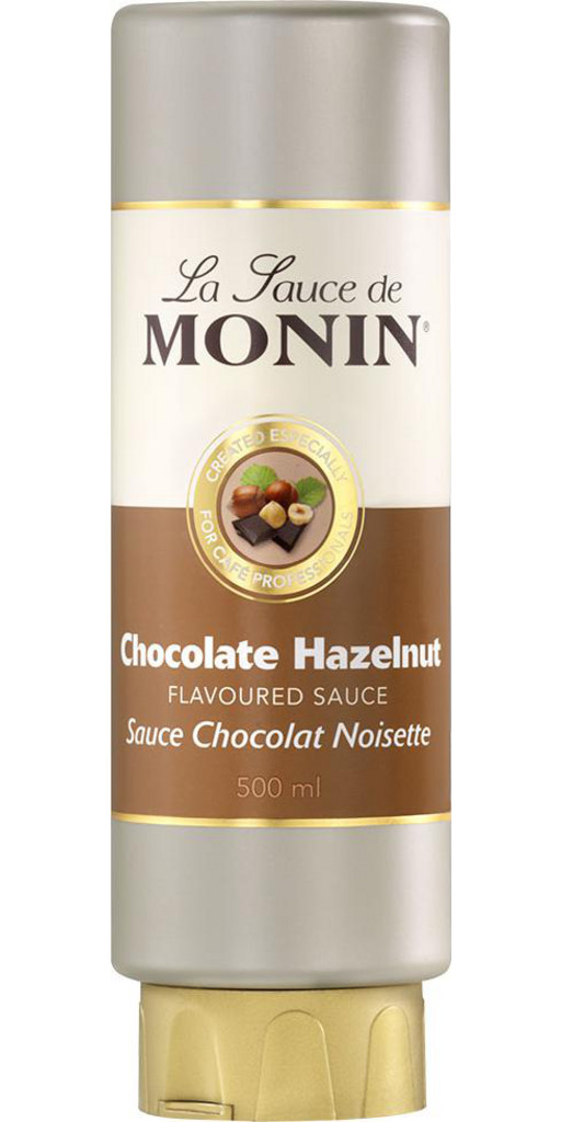 Monin Sauce Chocolat Noisette 50cl (lot de 3) 