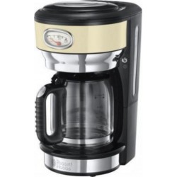 Russell Hobbs Cafetière filtre 10 tasses 1000W crème - 21702-56