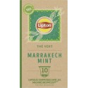 Lipton Infusion Thé Vert Marrakech Mint Nespresso x10 (lot de 3 soit 30 capsules)