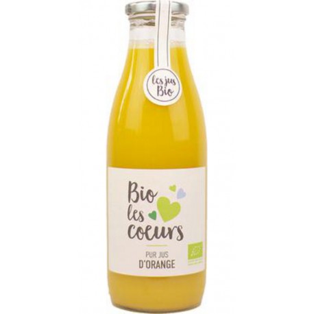 Bio les Coeurs JUS ORANGE BIO 75cl