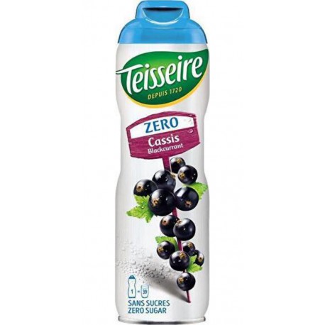 TEISSEIRE CASSIS ZERO 60cl