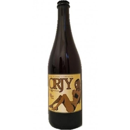 ORJY Bière blonde 5%vol 4 céréales 75cl