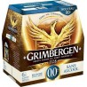 Grimbergen Bière blonde 0.0° sans alcool 25cl (pack de 6)