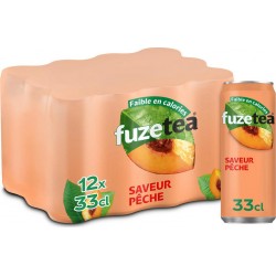 FUZE TEA FUZETEA PECHE 33cl (pack de 12)
