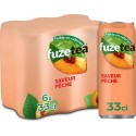 Fuze Tea Fuzetea Pêche 33cl (pack de 6)
