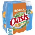 Oasis Pocket Tropical 25cl (pack de 6)