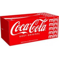 Coca-Cola Soda à base de cola Goût Original 15cl (pack de 8)