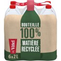 Vittel Eau minéralle naturelle 2L (pack de 6)