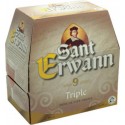 Bière blonde Abbaye Sant Erwann Triple 9% 25cl (pack de 6)