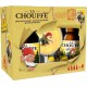 LA CHOUFFE Coffret bière 8° + 1 verre 4 x 33 cl 8%vol. (pack de 4)