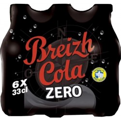 NC Soda Breizh Cola Zéro Bouteille 6x33cl