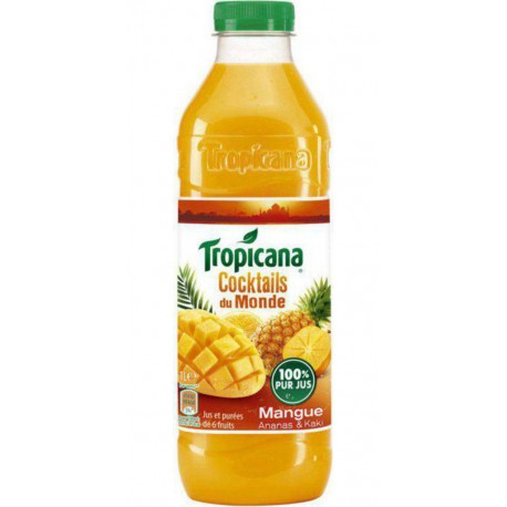 Tropicana Pure Premium Cocktail du Monde 1L (pack de 6)
