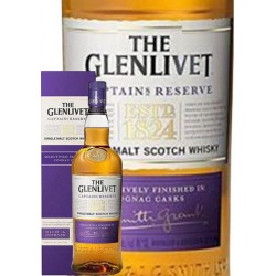 The Glenlivet Whisky The Glenlivet Captain Réserve avec étui 40%