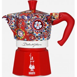 Bialetti Cafetière italienne Moka Express 3 Cups Dolce Gabbana