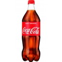Coca-Cola Soda à base de cola goût original PET 1L (lot de 2 bouteilles)
