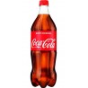 Coca-Cola Soda à base de cola goût original PET 1L (lot de 2 bouteilles)