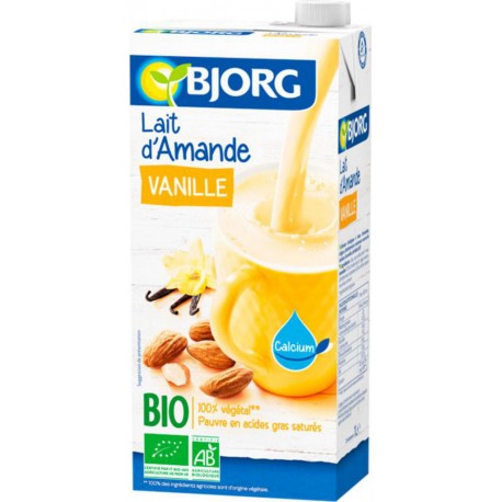 Bjorg Lait d’Amande vanille Bio 1L