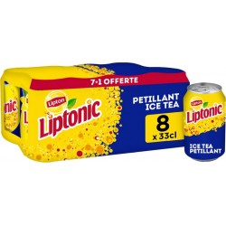 Lipton Liptonic Original Boite 33cl (pack de 8)