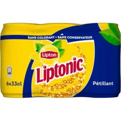 Lipton Ice Tea Liptonic 33cl (lot de 2 packs de 6 soit 12 canettes)
