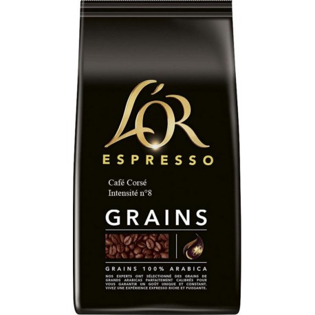 L’Or Espresso Corsé N°8 Café En Grains 1Kg