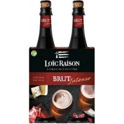 LOIC RAISON Cidre Loïc Raison Brut Intense 2x75cl (pack de 2)