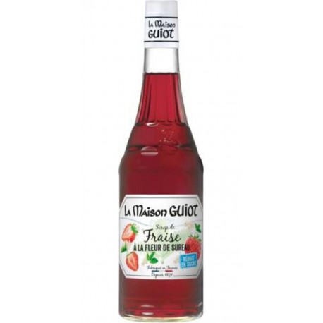 Sirops La Maison Guiot Fraise fleur de sureau 70cl