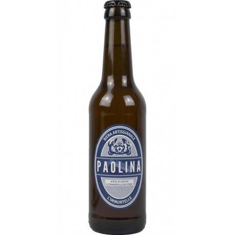 Biere blanche Paolina l’Immortelle 4,8° 33cl