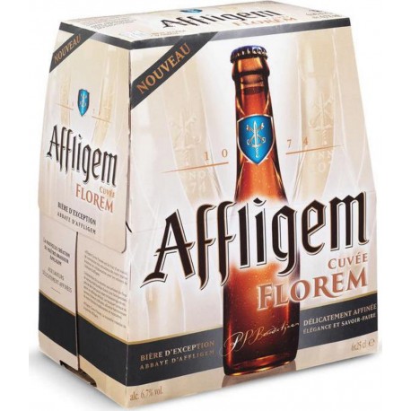 Bière Cuvée florem Affligem 6.7%vol. 6x25cl