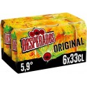 Bière blonde Tequila Desperados Fraîche 5.9%vol. 33cl (pack de 6)