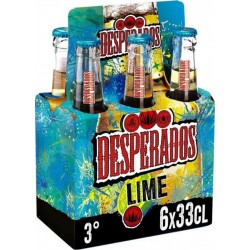Desperados LIME 33cl (pack de 6)