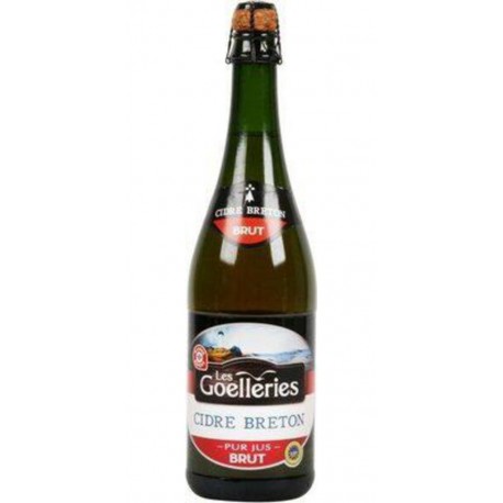 Cidre bouché Les Goelleries Breton brut 5%vol. 75cl