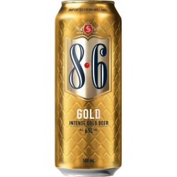 8.6 Gold 50cl (pack de 12 canettes)