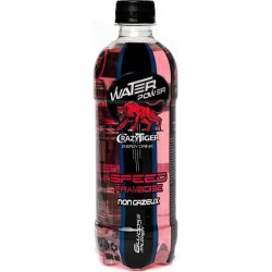 Crazy Tiger Water power speed framboise 50 cl