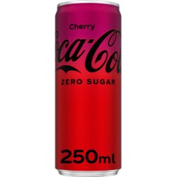 Coca-Cola Cherry Zero 25cl (pack de 6)