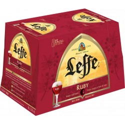 LEFFE RUBY 5% 25CL (pack de 15) - Selfdrinks