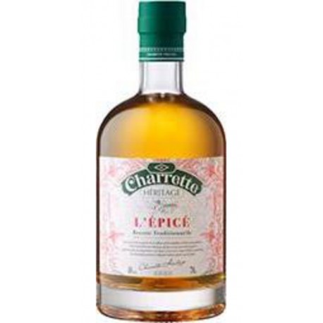 CHARRETTE RHUM l'épicé Vanillé 40% 70cl