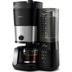 Philips Grind & Brew Cafetière Métal Noir HD7900/50