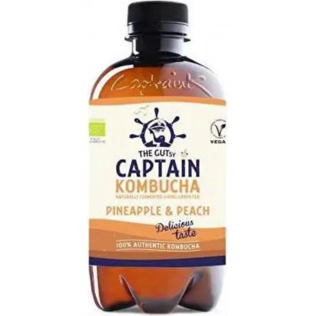 CAPTAIN KOMBUCHA ananas pêche 40cl