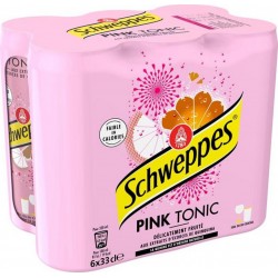 Schweppes Pink Tonic 33cl (pack de 6)