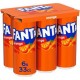 FANTA Boisson gazeuse à l'Orange 33cl (lot de 4 packs de 6 soit 24 canettes)