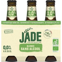 NC Bière Blonde Jade sans alcool Bio 6x25cl