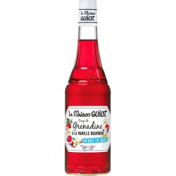 La Maison Guiot Sirop de Grenadine à la Vanille Bourbon 70cl