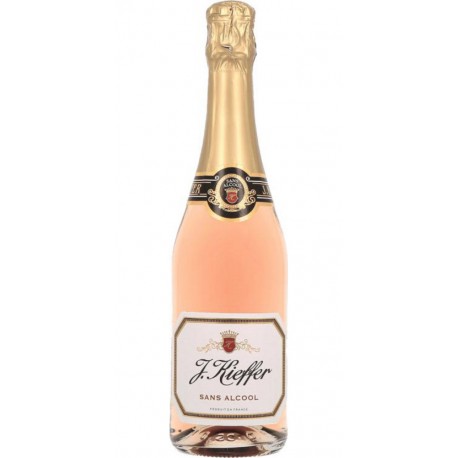 J.Kieffer Vin Rosé SANS ALCOOL 75CL