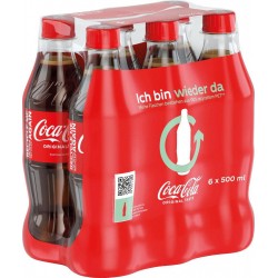 COCA-COLA 50cl (pack de 6)