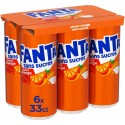 FANTA Orange ZERO 33cl (pack de 6)