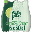 Perrier Eau minérale gazeuse Citron Vert PET 50cl (pack de 6)