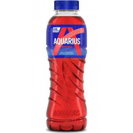 Aquarius Red Blast Peach Pêche Rouge 50cl (pack de 24)